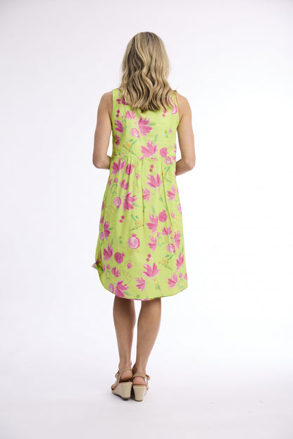 Reversible Panel Sleeveless Dress - Gulnar