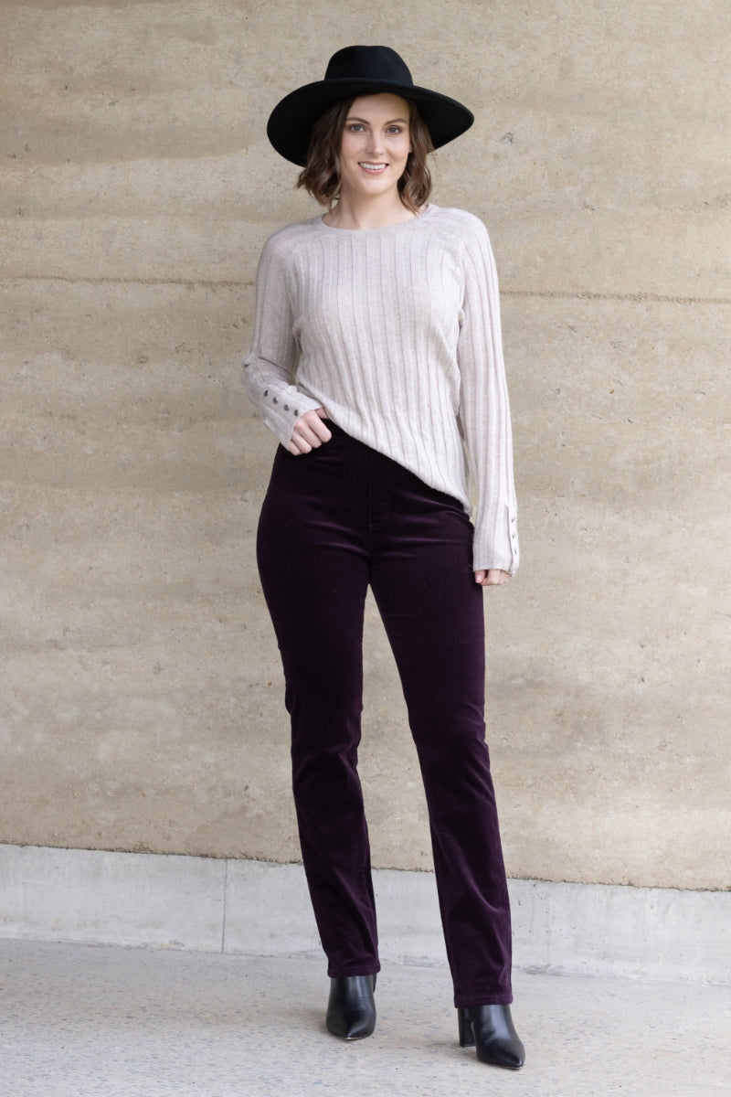 Mulberry Cord Pant