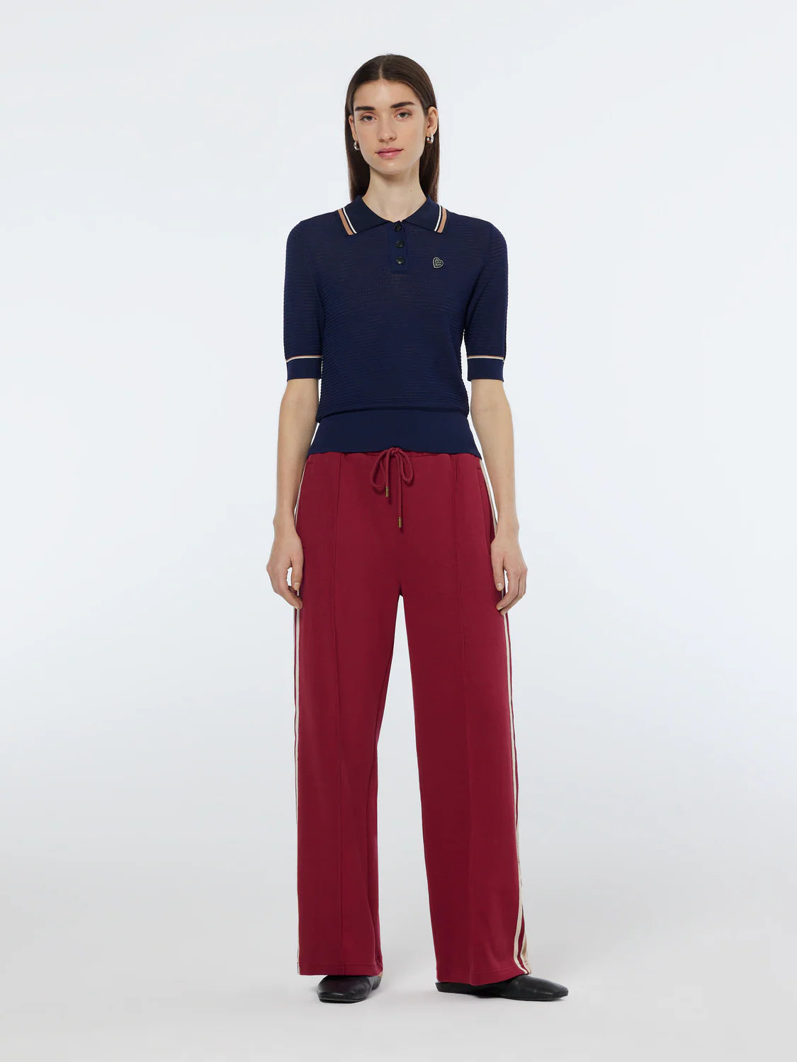 Collared Knit Tee
