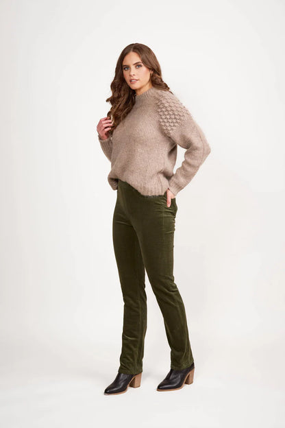 Bay Cord Pull On - Deep Sage