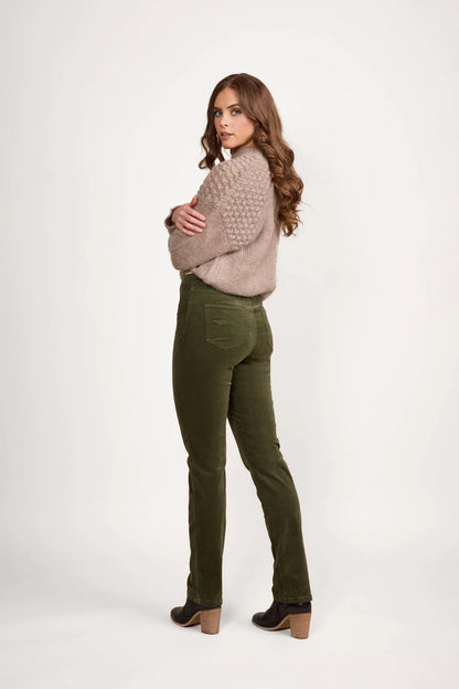 Bay Cord Pull On - Deep Sage