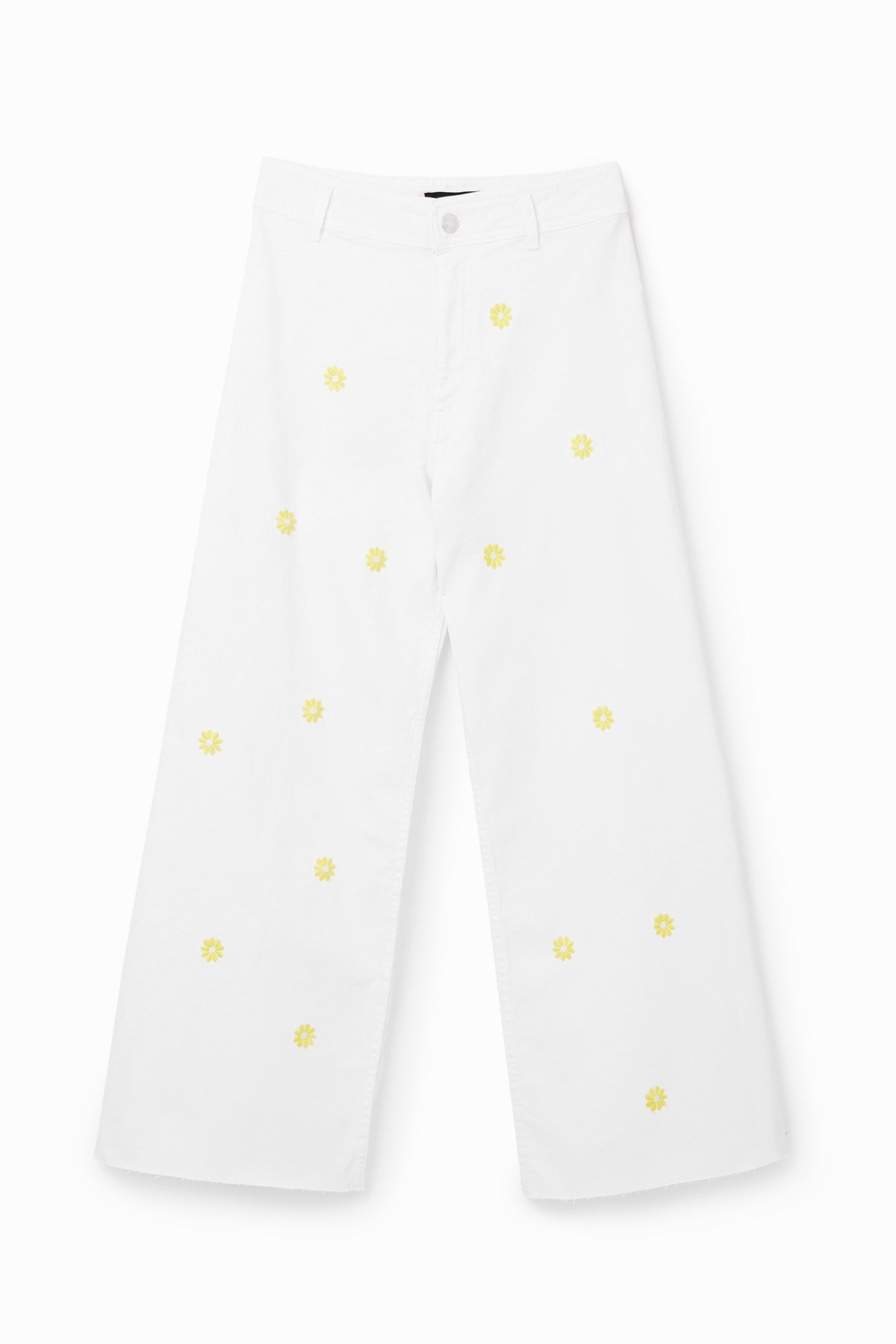 Daisy Cropped Culotte Jeans