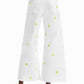 Daisy Cropped Culotte Jeans