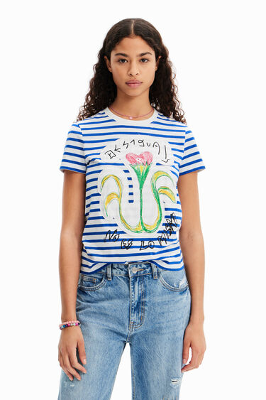 Striped Arty T-shirt