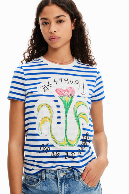 Striped Arty T-shirt