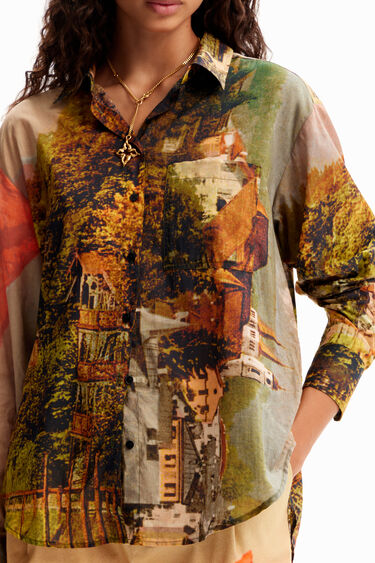 M. Christian Lacroix Landscape Shirt