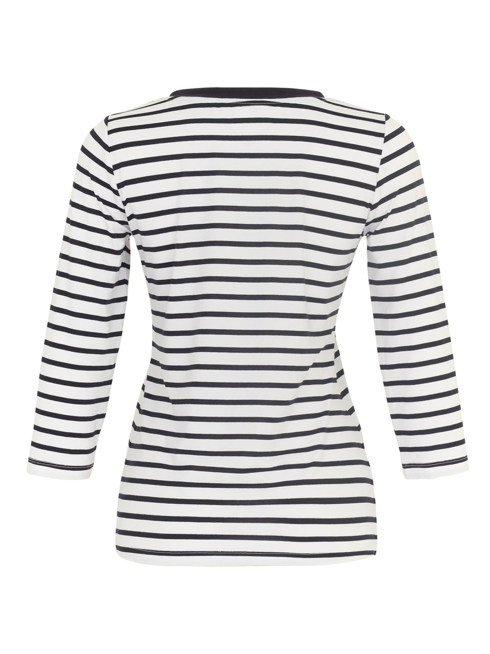 Navy Sailor Striped Top