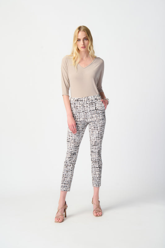 Abstract Print Millennium Pull-On Pants