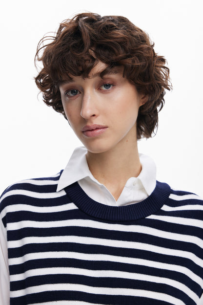 Vest-Effect Shirt