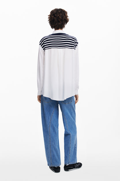 Vest-Effect Shirt