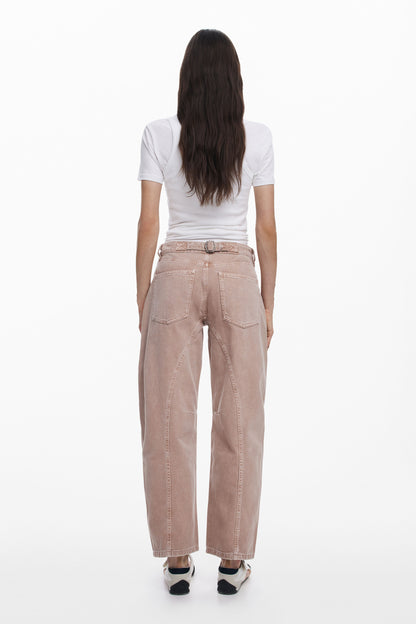 Balloon Jeans with Double Waist