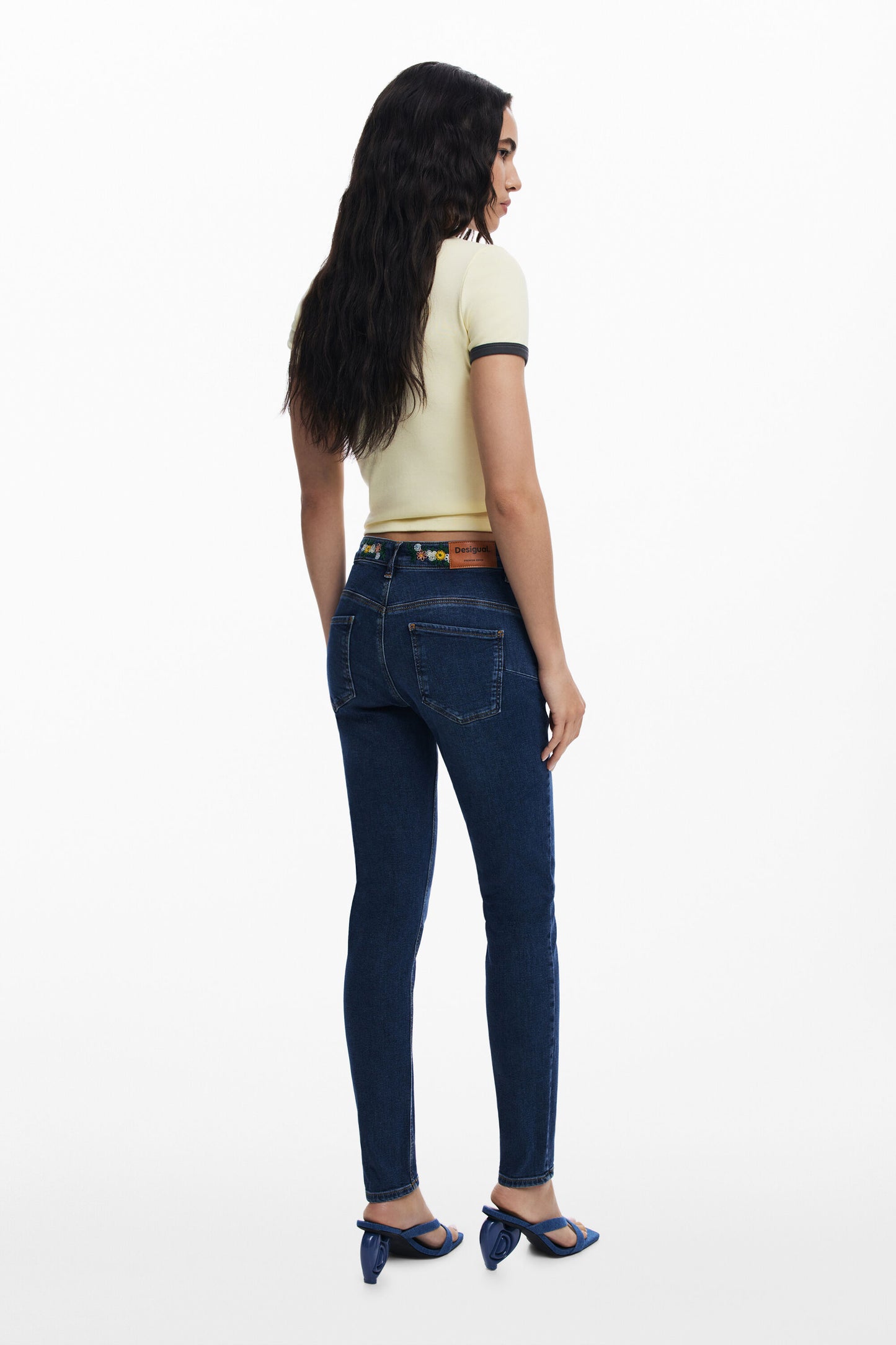 Floral Skinny Jeans