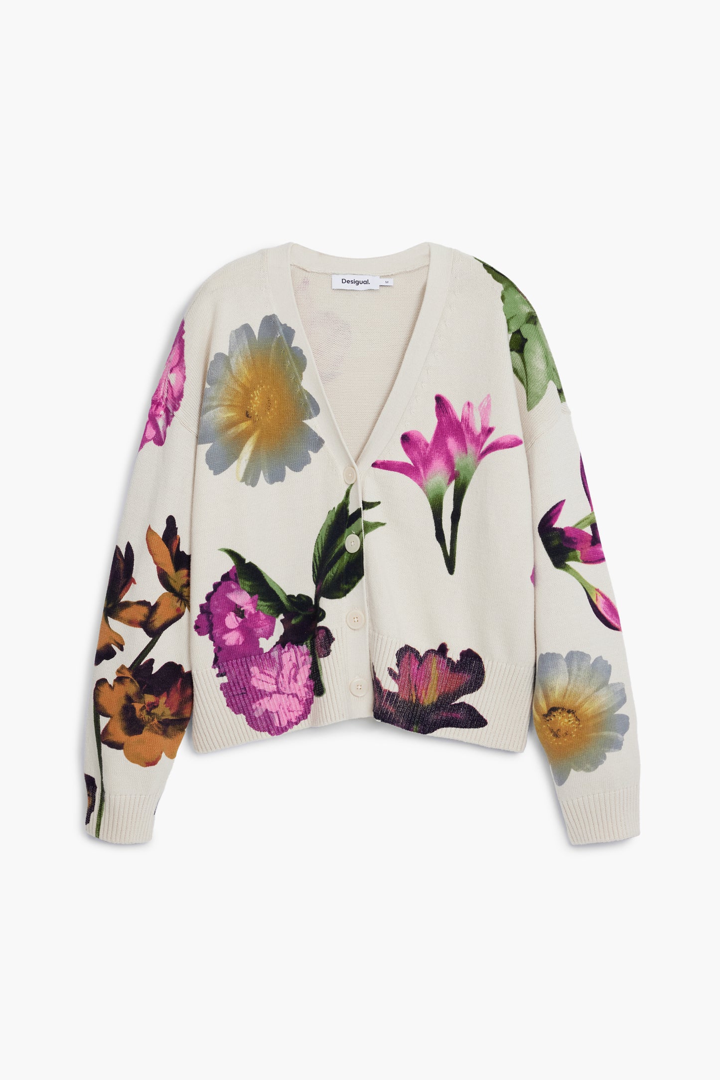 Floral Print Cardigan