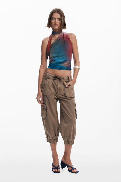Cargo Capri Pant