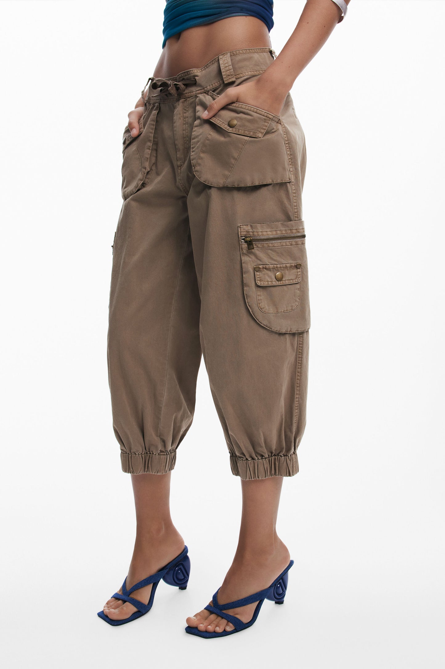Cargo Capri Pant