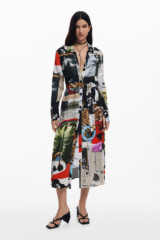 Christian Lacroix Print Dress