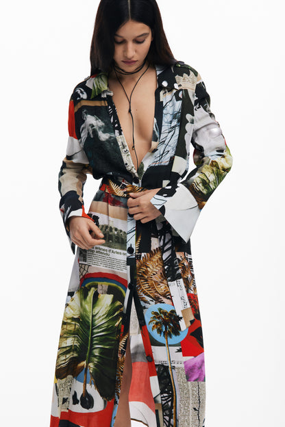 Christian Lacroix Print Dress