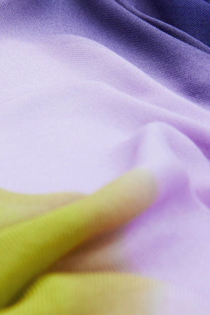 Rectangular Striped Scarf