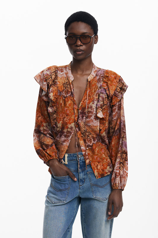 Romantic Paisley Blouse