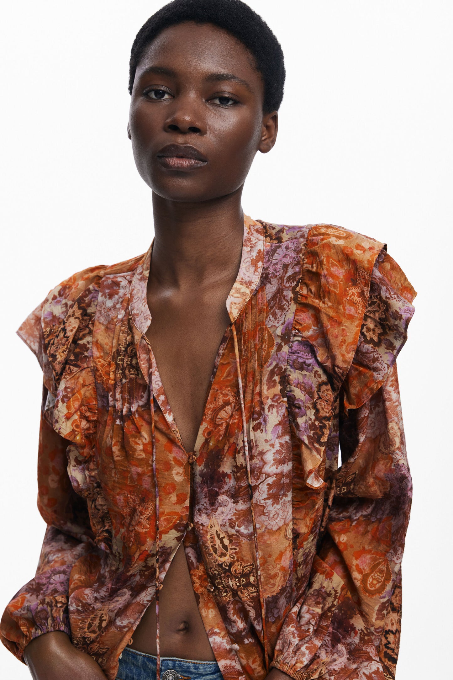 Romantic Paisley Blouse