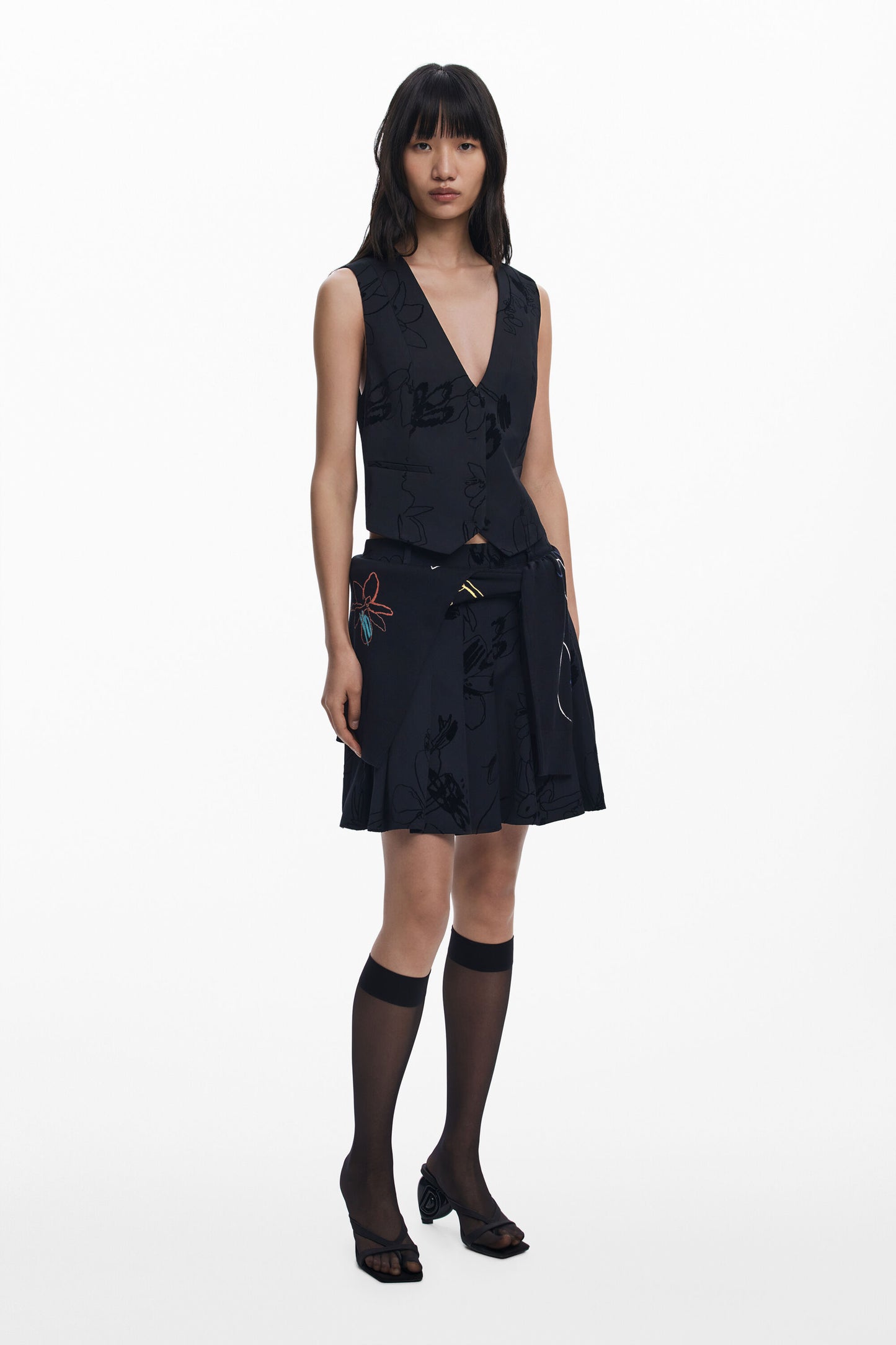 Tailor Flocked Vest