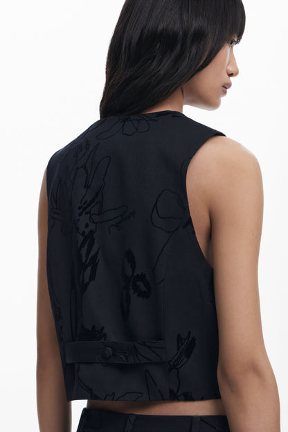 Tailor Flocked Vest