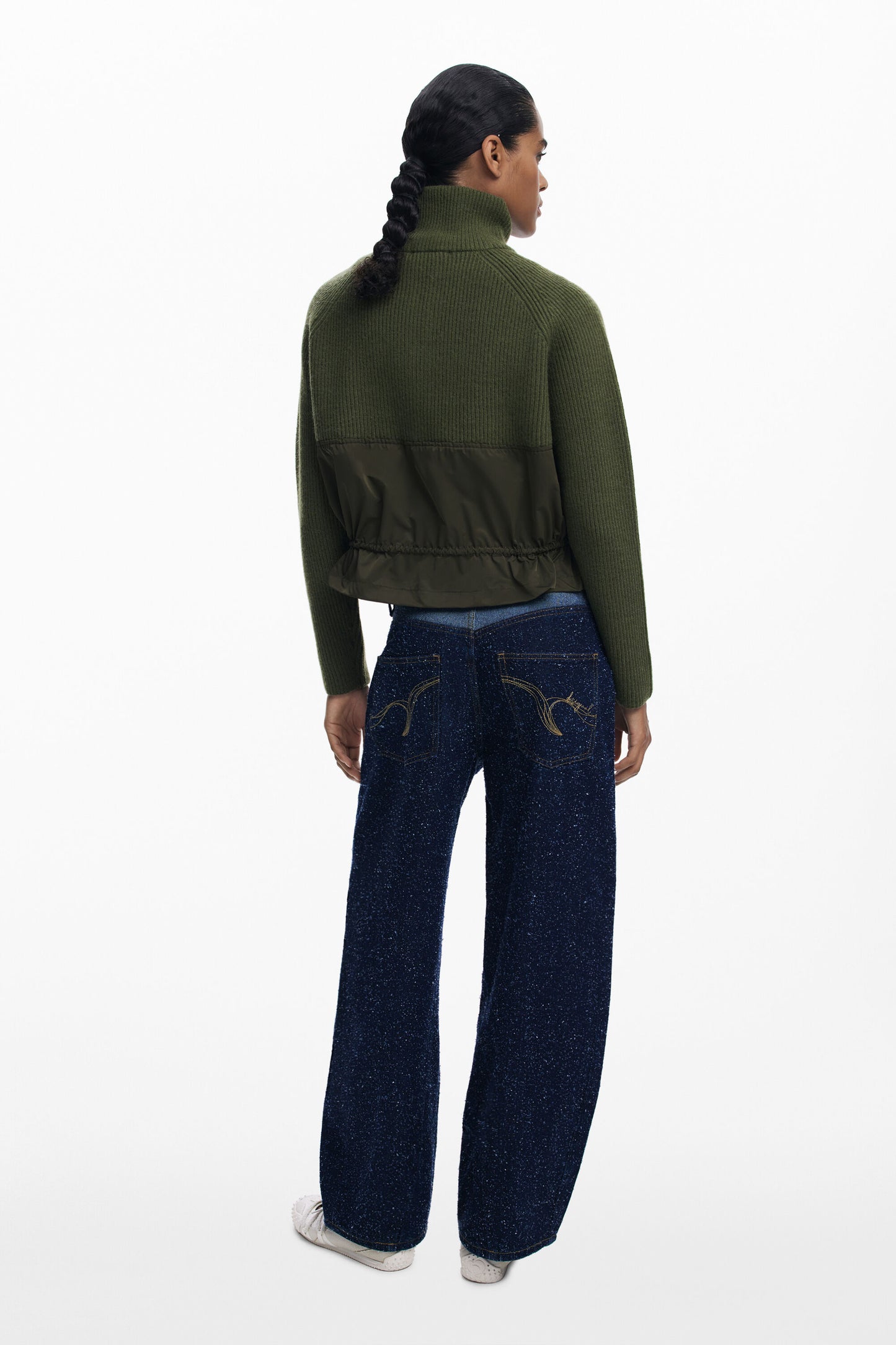 Zipper Sweater with Pockets