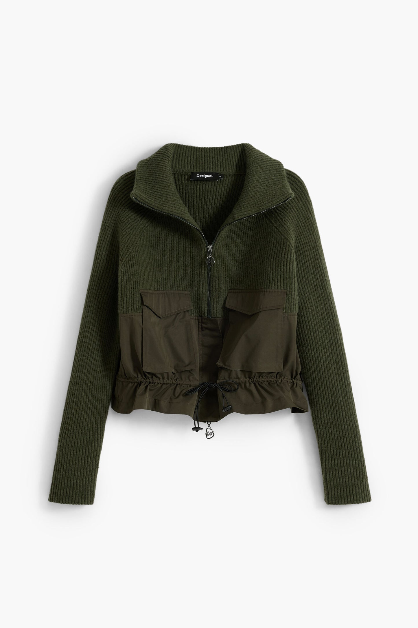 Zipper Sweater with Pockets