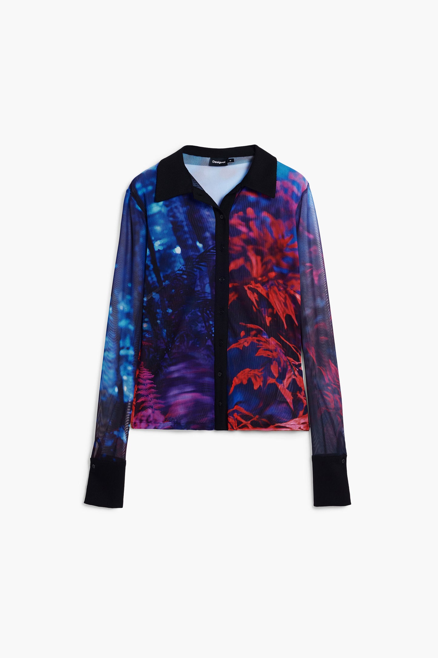 Button Chiffon Shirt