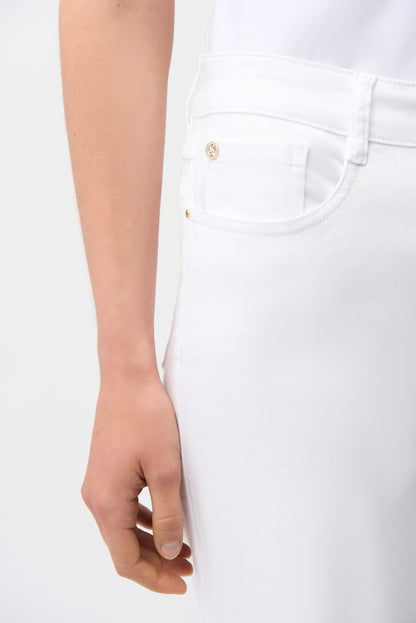 Goldie Classic Wide-Leg Stretch Jeans