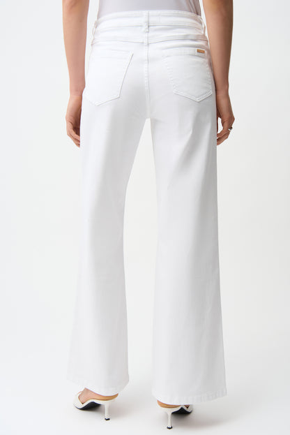 Goldie Classic Wide-Leg Stretch Jeans