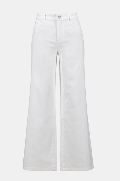 Goldie Classic Wide-Leg Stretch Jeans