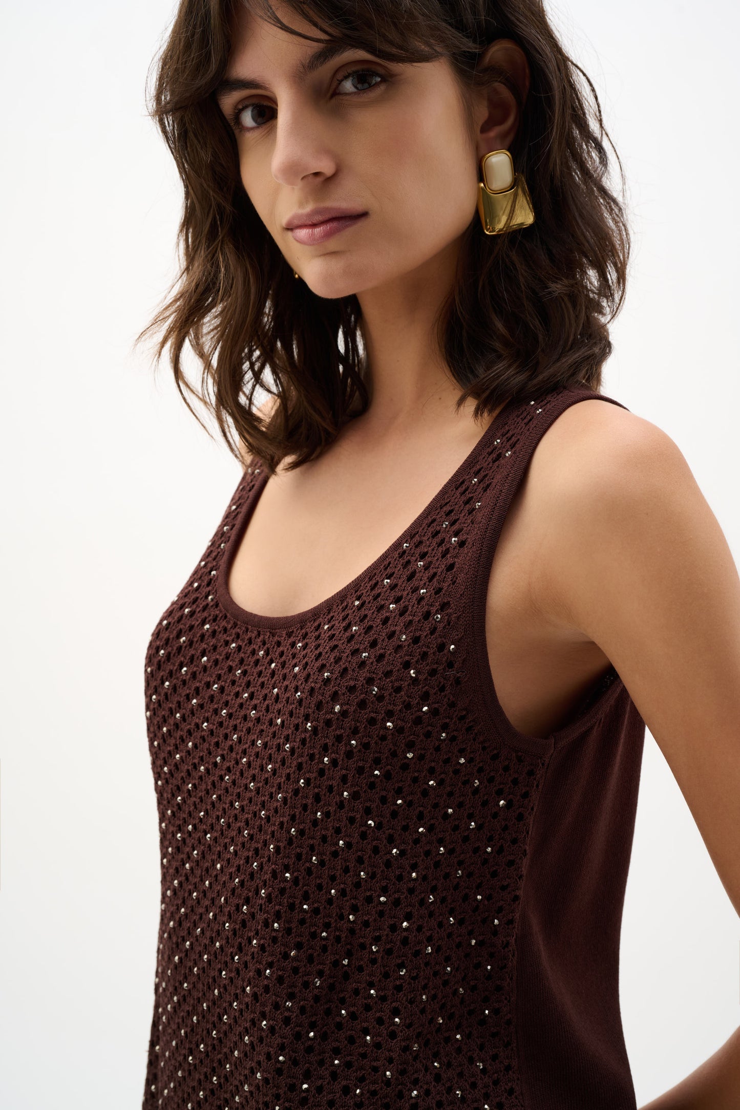 Embellished Knit Camisole