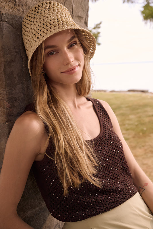 Embellished Knit Camisole