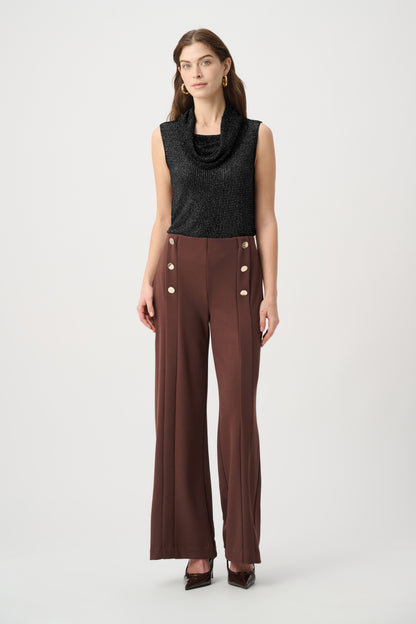 Rhinestone Cowl Neck Top