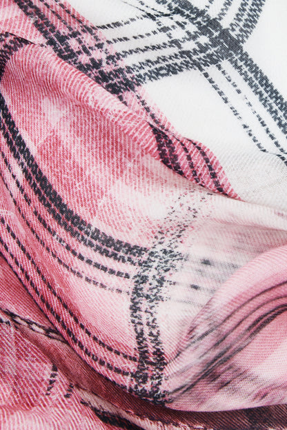 Rectangular Grunge Scarf