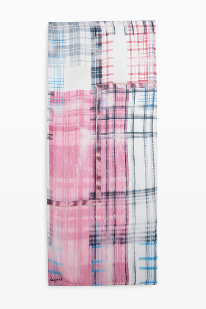 Rectangular Grunge Scarf