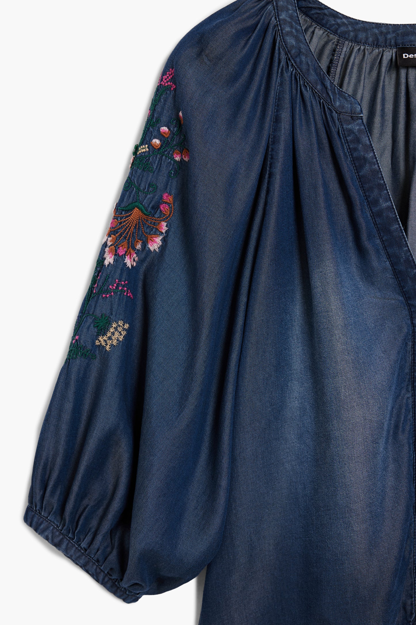 Embroidered Floral Blouse