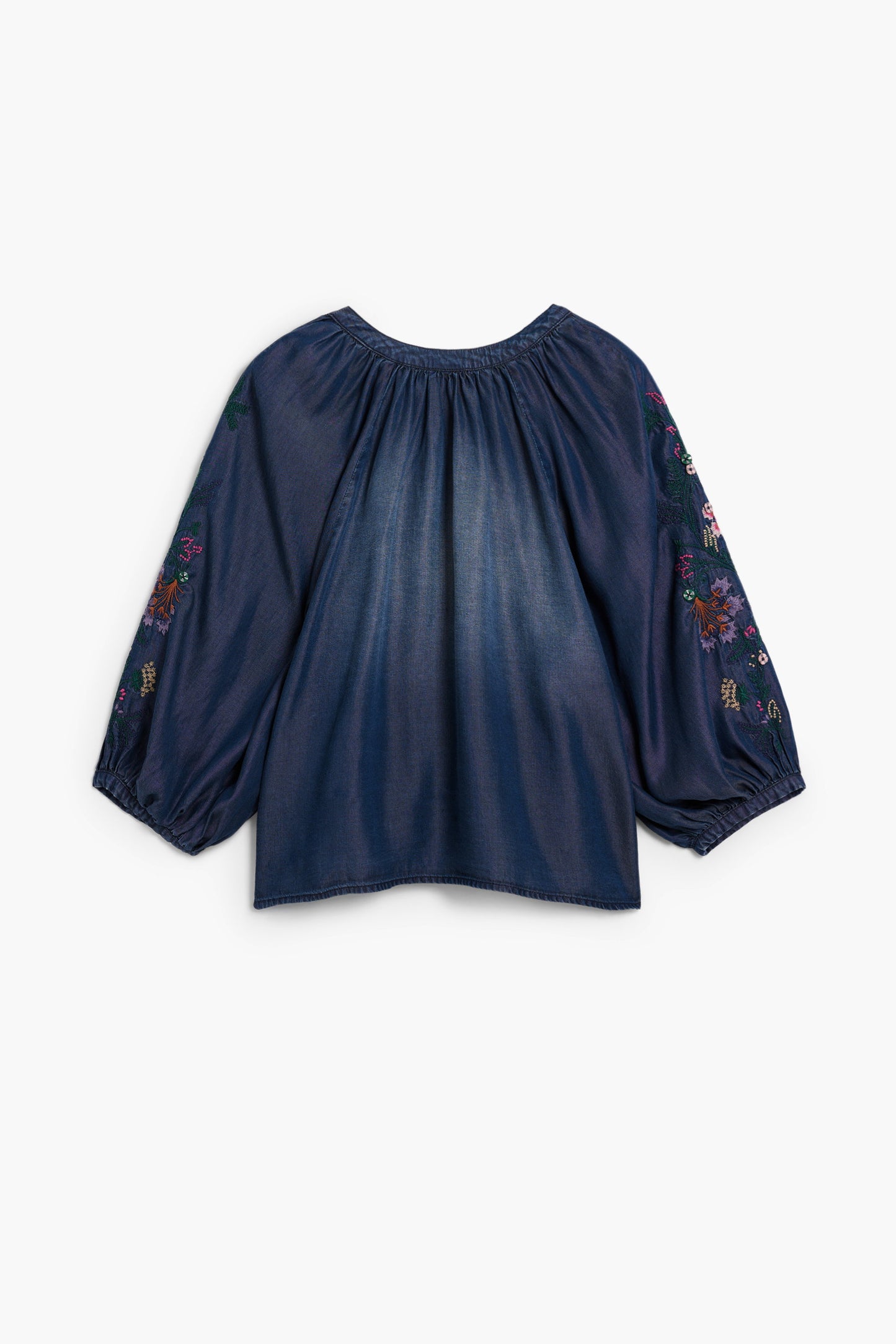Embroidered Floral Blouse