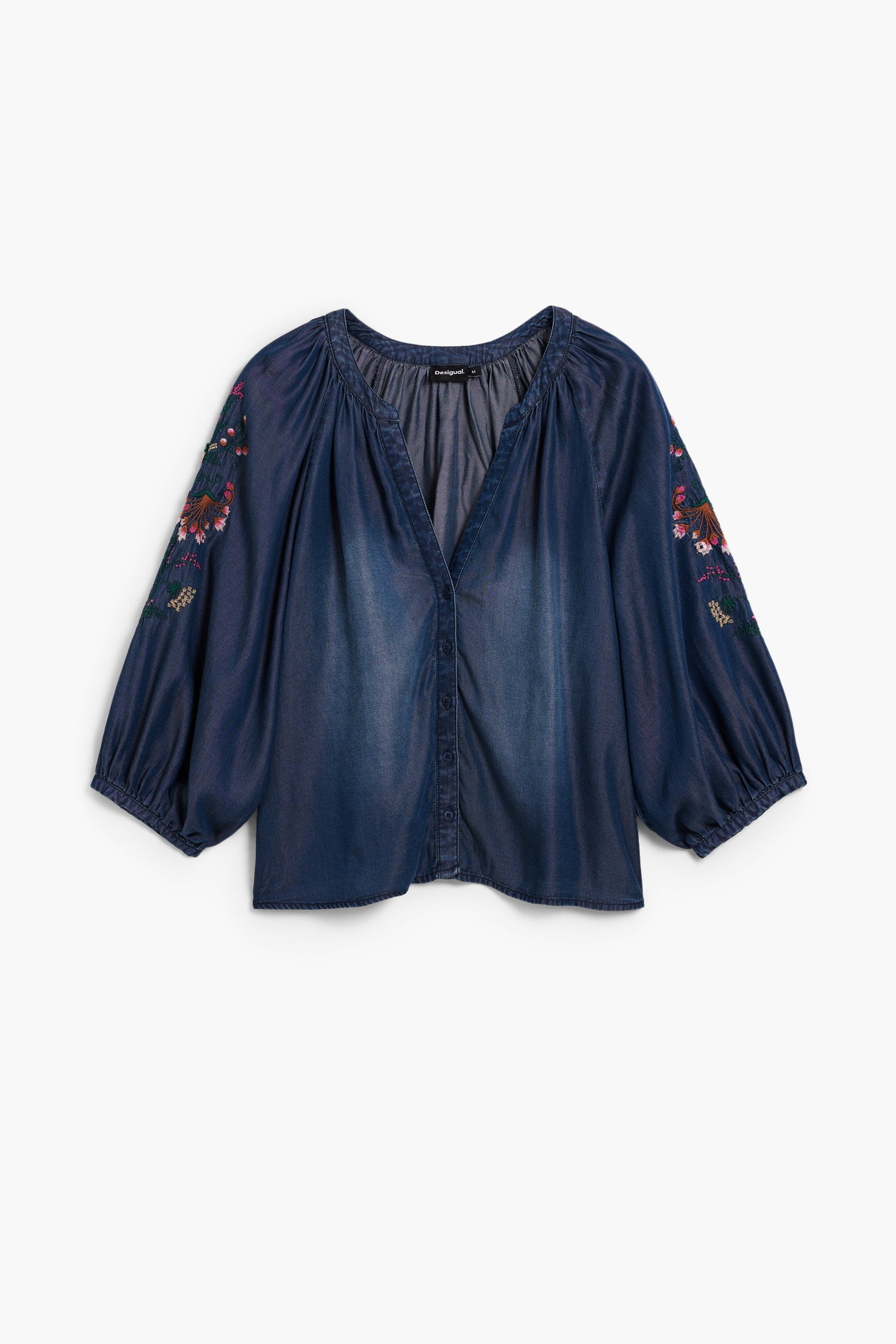 Embroidered Floral Blouse