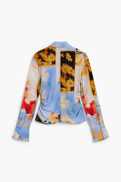 Abstract Floral Shirt