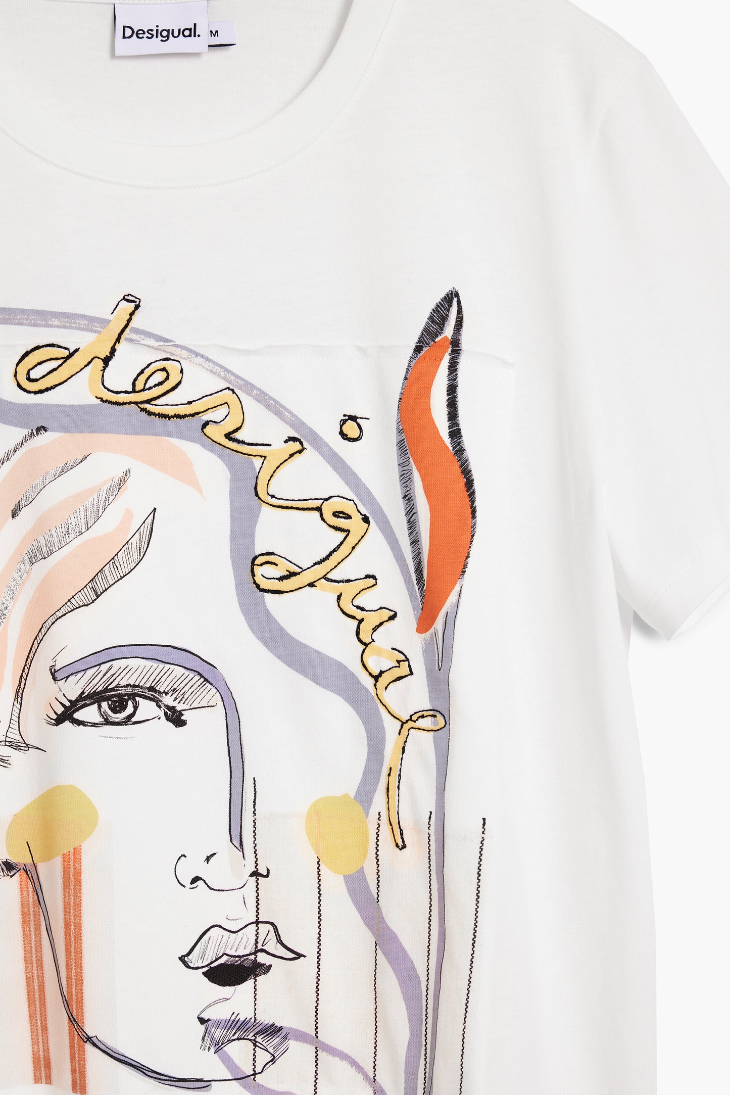 Printed Face T-Shirt
