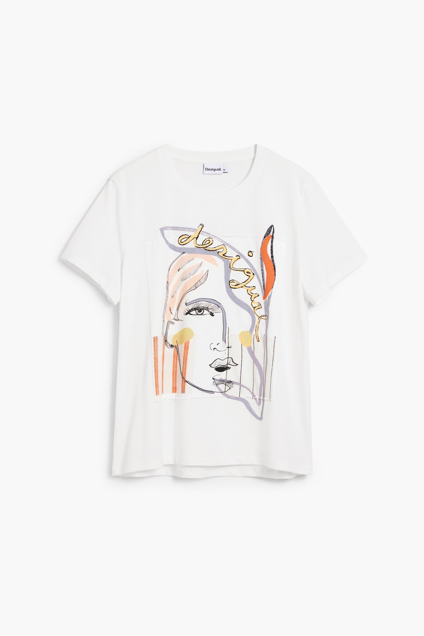 Printed Face T-Shirt