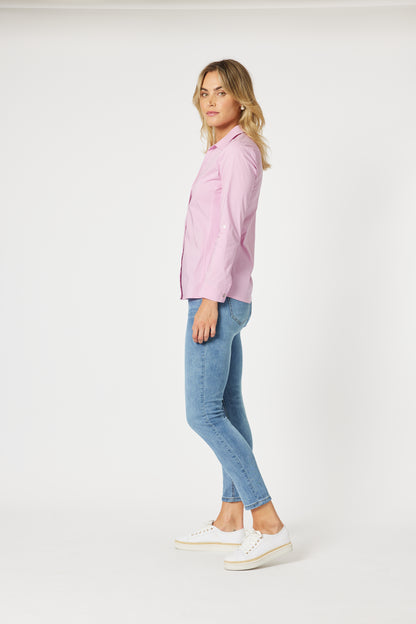 Emma Rib Orchid Detail Shirt