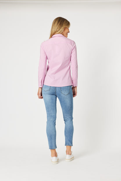 Emma Rib Orchid Detail Shirt