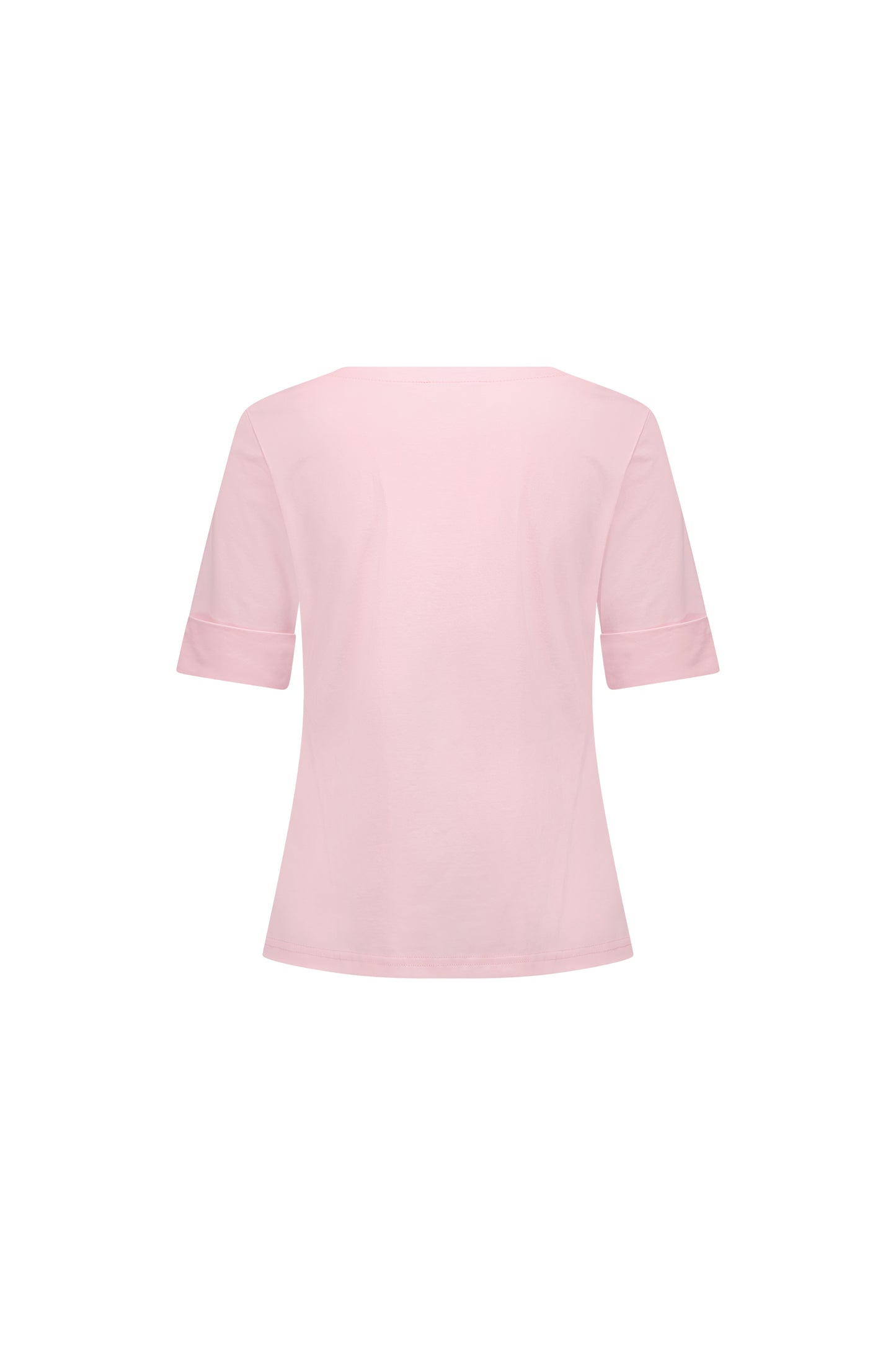 Light Pink V Neck Top