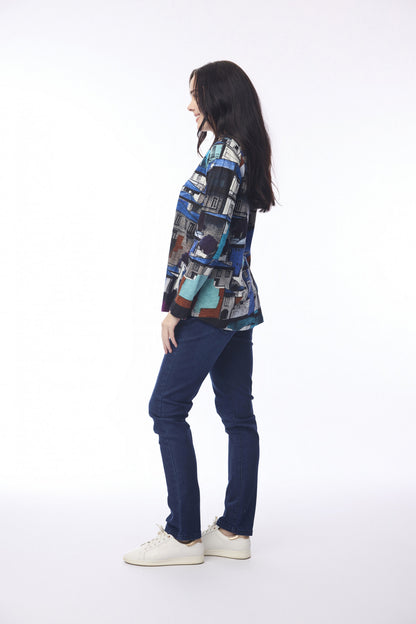 Porto Blue Contemporary Crew T-Shirt