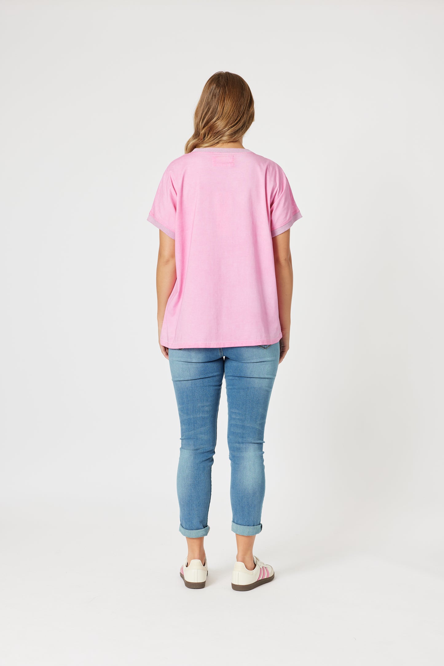 Sienna Top - Washed Pink