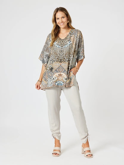 Emerson Animal Print Top