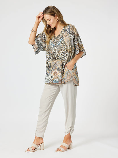 Emerson Animal Print Top